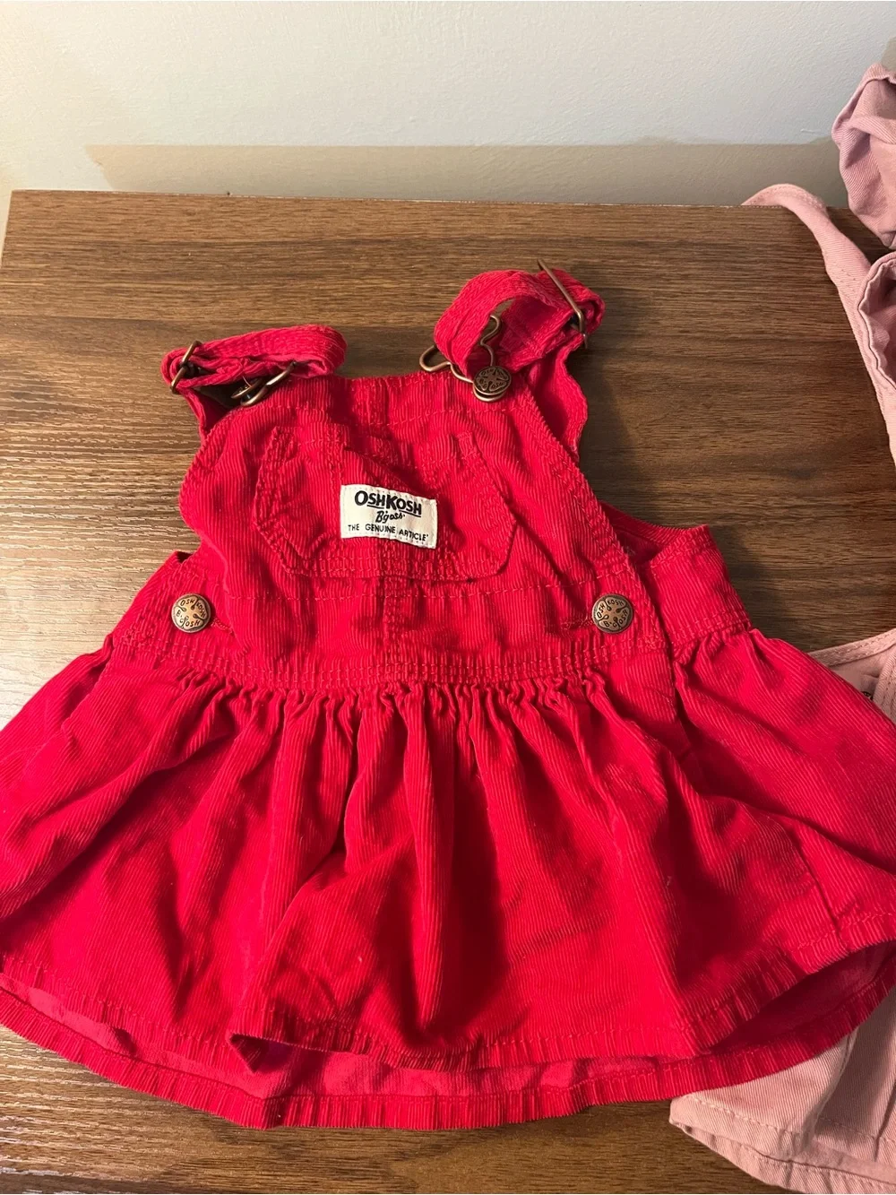 Osh Kosh B’gosh Baby girl overalls bundle